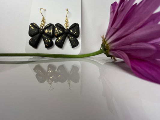 Gold & Black Bows