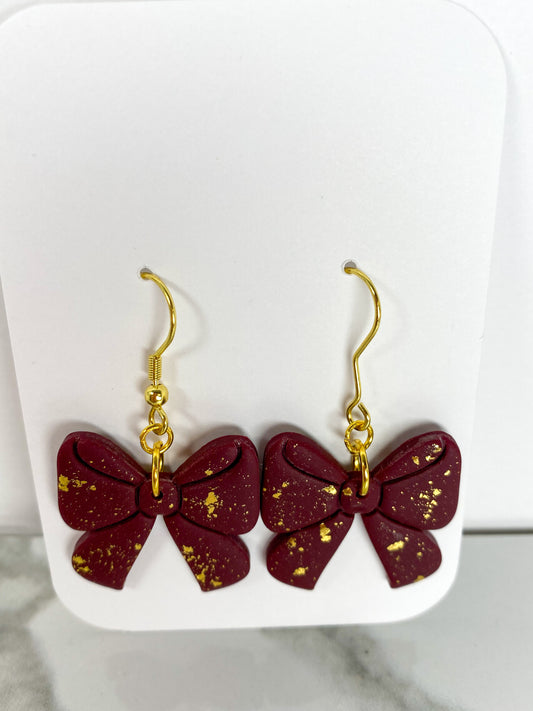 Burgundy Bows