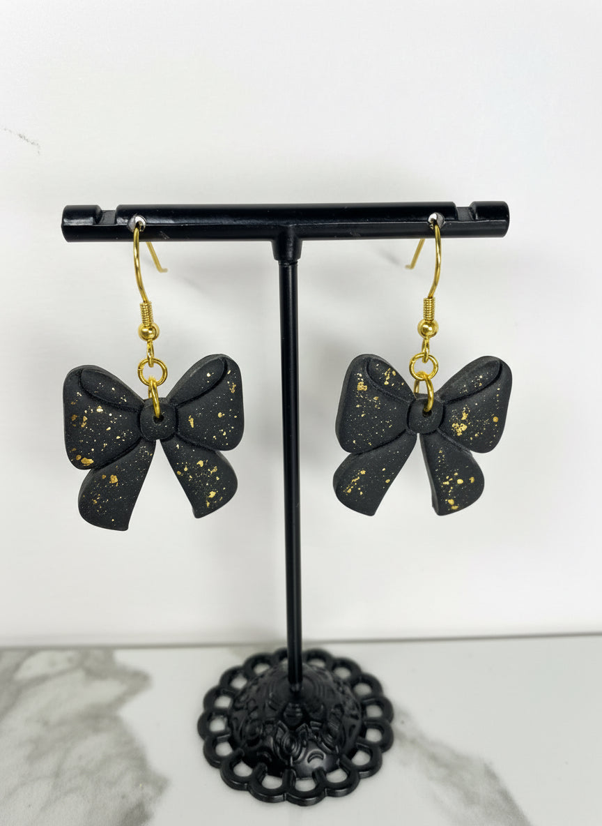 Gold & Black Bows
