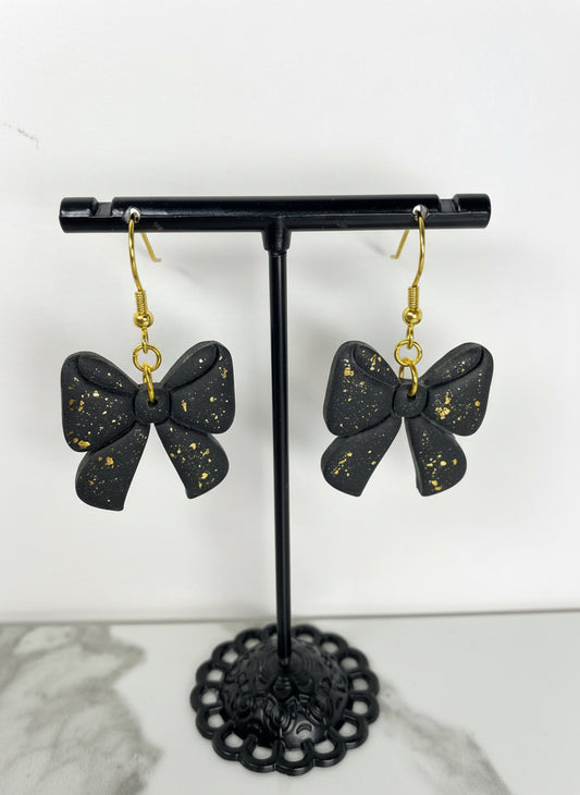 Gold & Black Bows